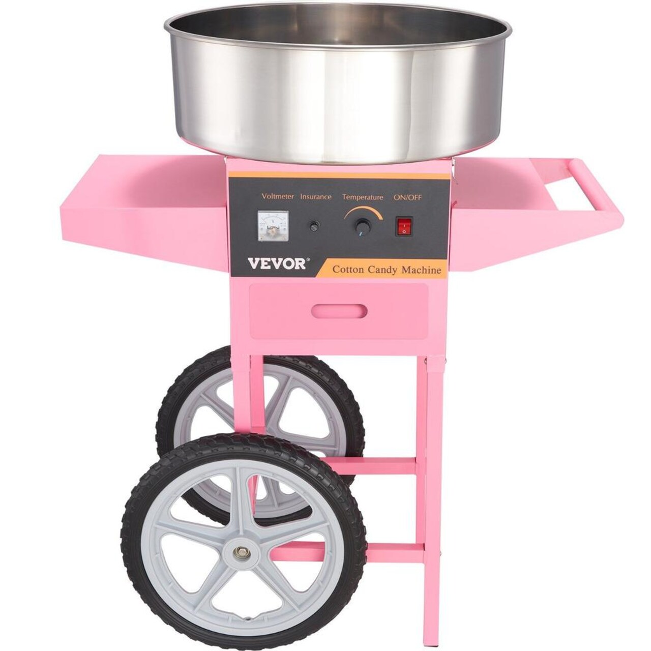 VEVOR - Pink - Party-Ready Commercial Cotton Candy Machine - 1 Piece